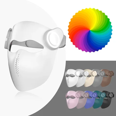 Ejemplos de colores de máscara y acabados con una rueda de colores