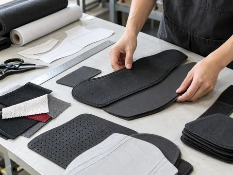 Escena del proceso de procesamiento de materiales blandos.