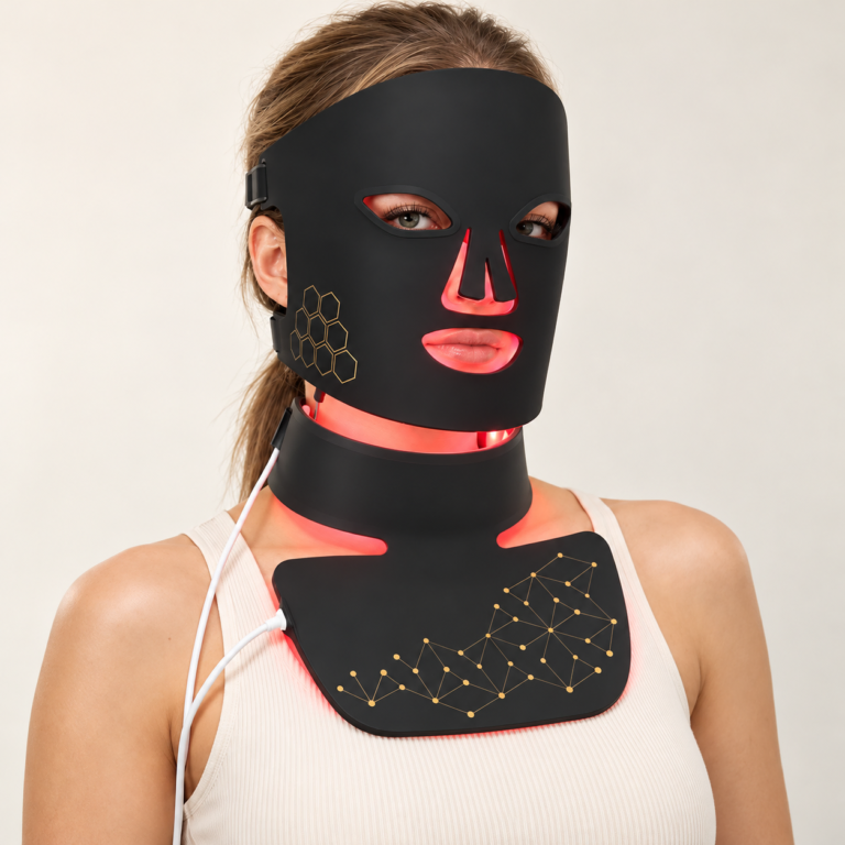 Wide-Wing Flexible Face Mask