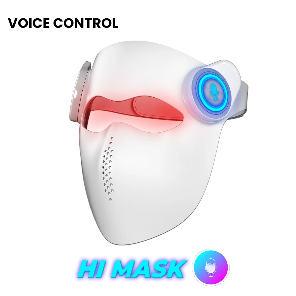 Reference mask design illustrating a voice control interface